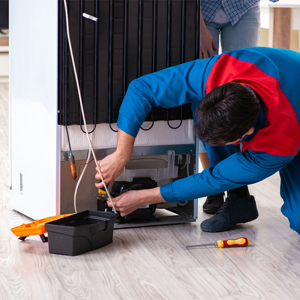 how long does it usually take to repair a refrigerator in Fackler